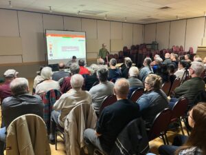 Waterdown Legion hall presentation